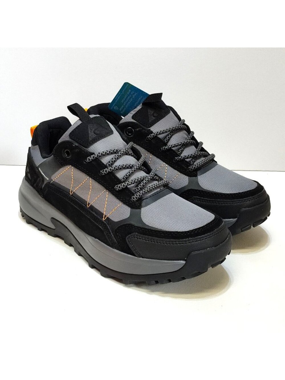 Ozark Trail Waterproof Hikers Low-Top Men Size 8 Leather Upper Outdoor Trail NIB